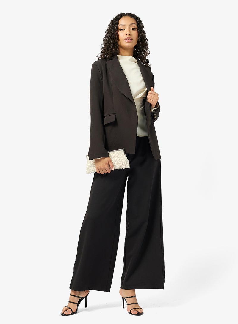 Ginger Structured Longline Blazer - Image 4
